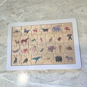 Lovevery alphabet puzzle